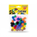Pom Pom 0.5" 50 Pcs